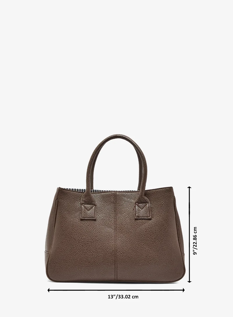 Ella Brown classic satchel with top handle for Women | Best Price UAE